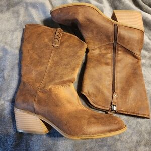 Dr. Scholl'sWomen's Layla Mid Shaft Boots Calf 10M Wide Calf